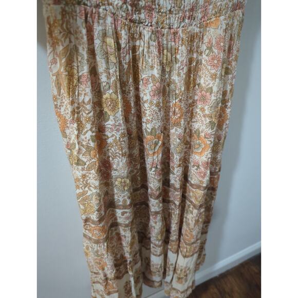 Spell & The Gypsy Collective Juniper Shirred Midi Dress - Picture 5 of 9